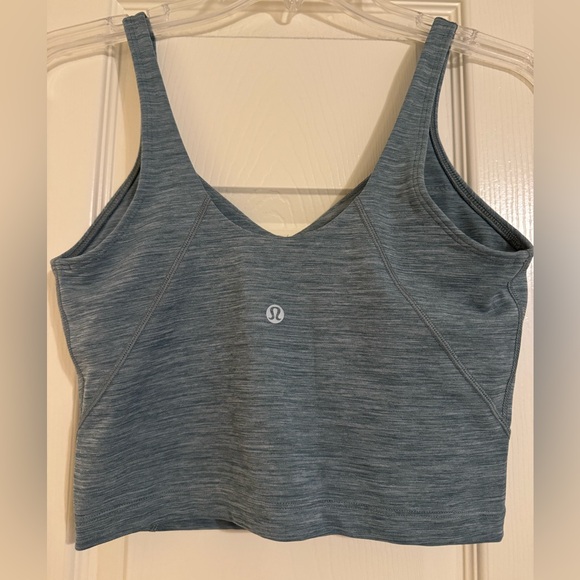 Lululemon Blue Grey Align Sports Tank Top - Picture 1 of 5